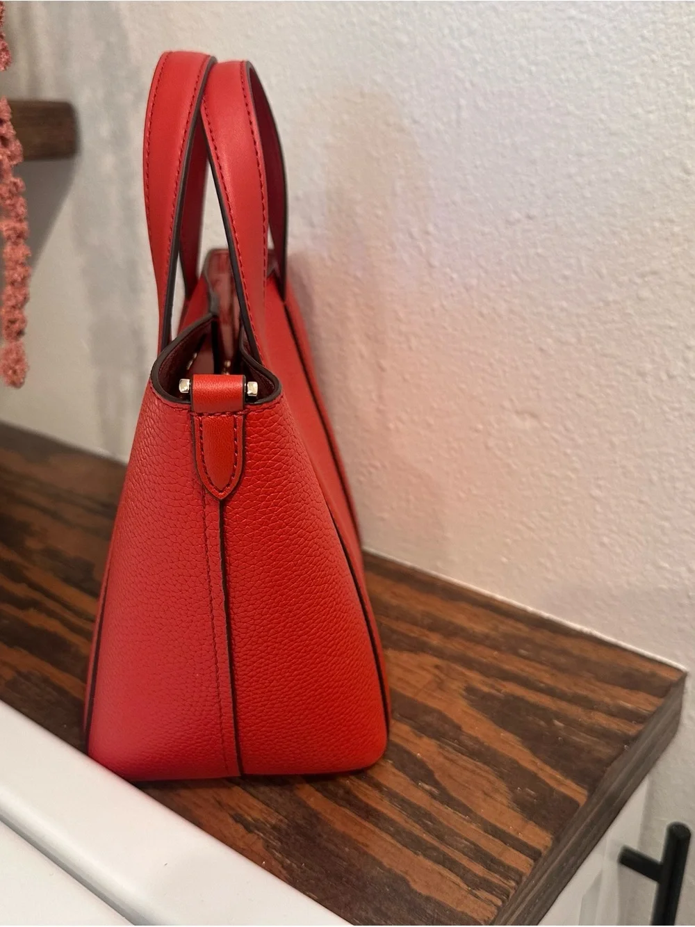 Michael Kors structured pebbled